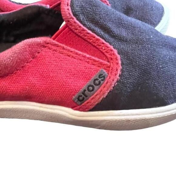 Unisex Crocs Slip-On Shoes - Size 9c - Blue/Red - Picture 5 of 6